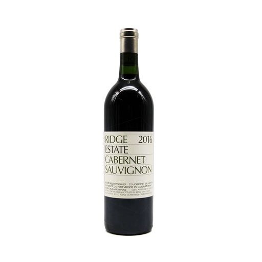 [RIDGE05_16_0750] Ridge Estate Cabernet Sauvignon 2016